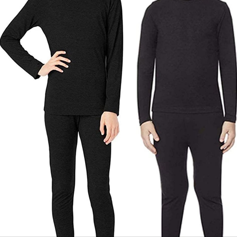 32 Degrees Heat Kids Long Sleeve Crew Neck and Legging Set